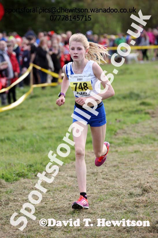 Girls under-15s Start Fitness NEHL, Druridge Bay, Northumberland. Photo: David T. Hewitson/Sports for All Pics